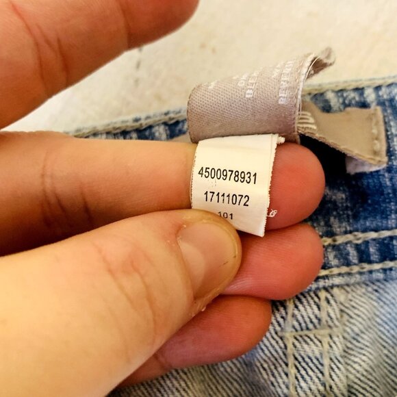 Chicos Womens Jeans Cropped Stretch Denim Embroidered Size 1.5 | M | 10 - Picture 13 of 15